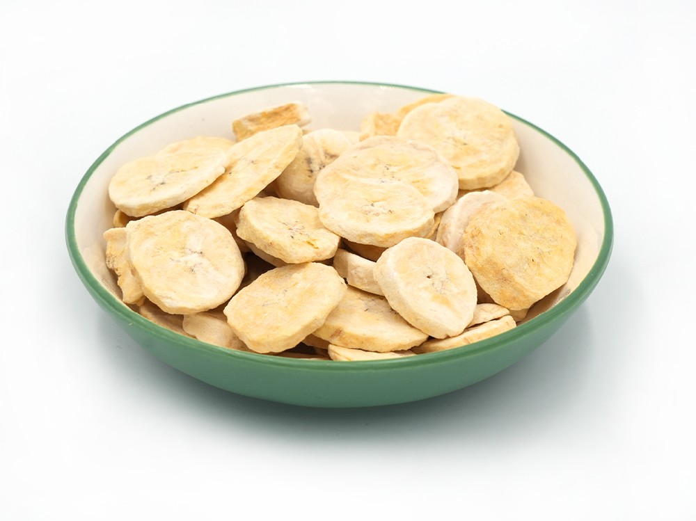 Freeze Dried Banana Crisps