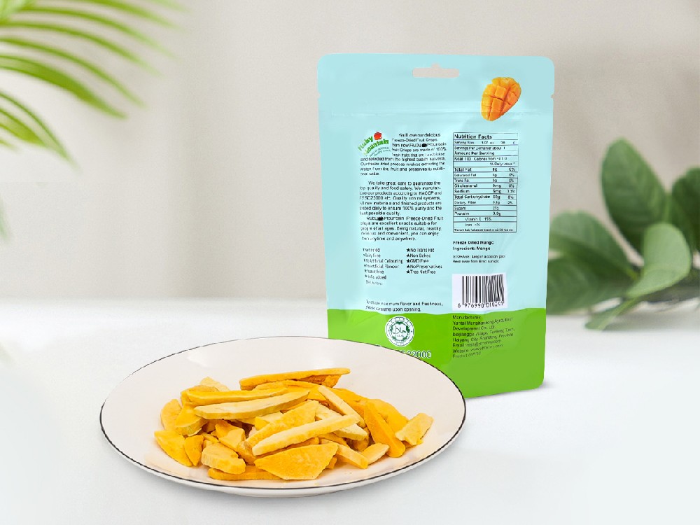 Freeze Dried Mango Crisps