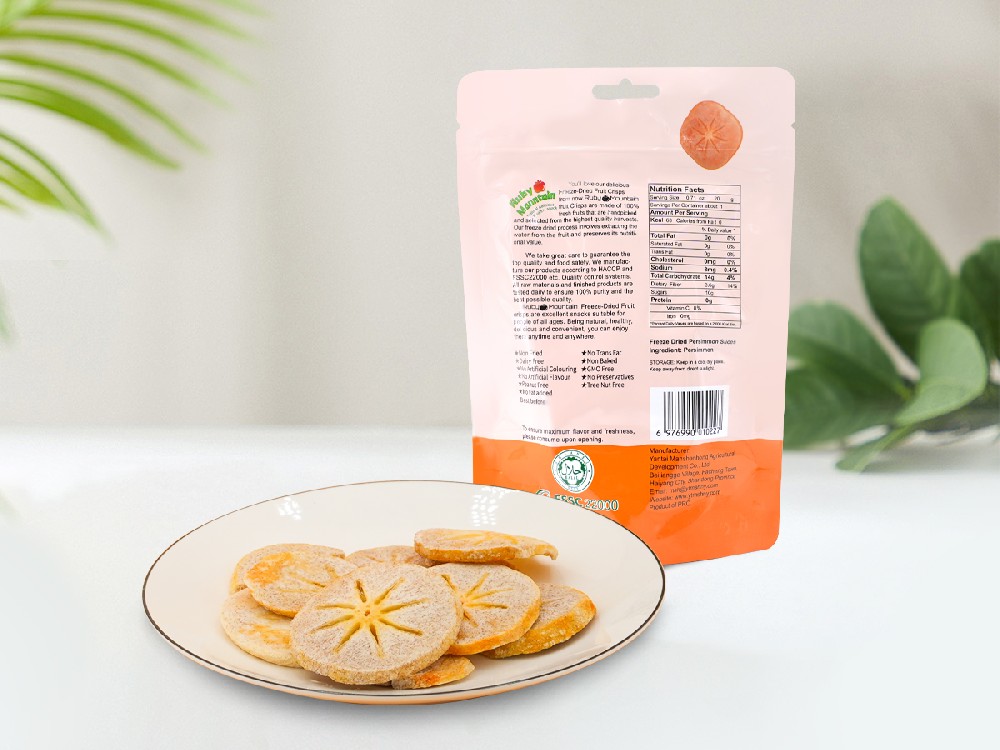 Freeze Dried Sweet Persimmon Crisps