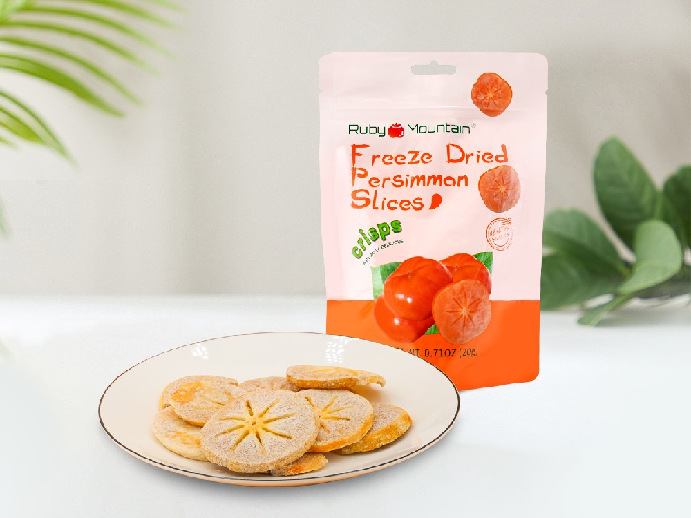 Freeze Dried Sweet Persimmon Crisps